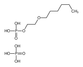 2-hexoxyethyl dihydrogen phosphate,phosphoric acid CAS:68739-25-3 manufacturer & supplier