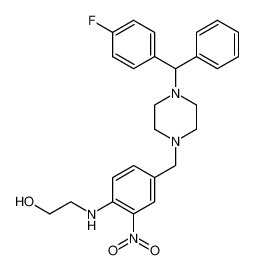 2-{4-[4-(4-fluoro-benzhydryl)-piperazin-1-ylmethyl]-2-nitro-anilino}-ethanol CAS:68740-26-1 manufacturer & supplier