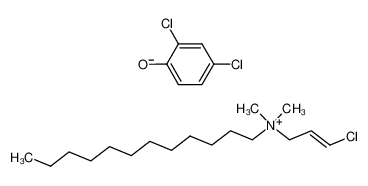 N-(3-chloro-2-propenyl)-N,N-dimethyl-N-dodecylammonium 2,4-dichlorophenate CAS:68743-49-7 manufacturer & supplier