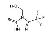 3H-1,2,4-Triazole-3-thione, 4-ethyl-2,4-dihydro-5-(trifluoromethyl)- CAS:68744-69-4 manufacturer & supplier