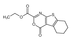 4-oxo-5,6,7,8-tetrahydro-4H-benzo[4,5]thieno[2,3-d][1,3]oxazine-2-carboxylic acid ethyl ester CAS:68746-27-0 manufacturer & supplier