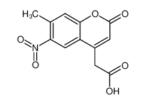 (7-methyl-6-nitro-2-oxo-2H-chromen-4-yl)-acetic acid CAS:68747-39-7 manufacturer & supplier