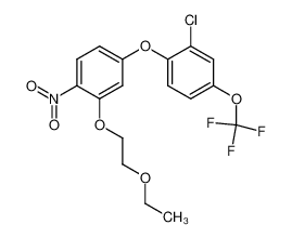 3-Ethoxyethoxy-4-nitro-2'-chloro-4'-trifluoromethoxy(diphenyl ether) CAS:68754-35-8 manufacturer & supplier