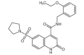 N-(2-ethoxybenzyl)-2-oxo-6-(pyrrolidin-1-ylsulfonyl)-1,2-dihydroquinoline-4-carboxamide CAS:687591-39-5 manufacturer & supplier