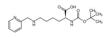 L-Lysine, N2-[(1,1-dimethylethoxy)carbonyl]-N6-(2-pyridinylmethyl)- CAS:687625-82-7 manufacturer & supplier