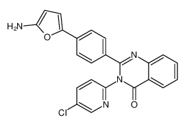 2-(4-(5-aminofuran-2-yl)phenyl)-3-(5-chloropyridin-2-yl)quinazolin-4(3H)-one CAS:687639-84-5 manufacturer & supplier