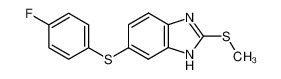 6-(4-Fluoro-phenylsulfanyl)-2-methylsulfanyl-1H-benzoimidazole CAS:68786-82-3 manufacturer & supplier