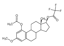 1-acetoxy-3-methoxy-17β-trifluoroacetoxyestra-1,3,5(10)-triene CAS:68789-31-1 manufacturer & supplier