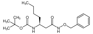 tert-butyl (S)-(1-((benzyloxy)amino)-1-oxoheptan-3-yl)carbamate CAS:688003-13-6 manufacturer & supplier