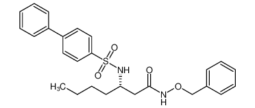 (S)-3-([1,1'-biphenyl]-4-sulfonamido)-N-(benzyloxy)heptanamide CAS:688003-46-5 manufacturer & supplier