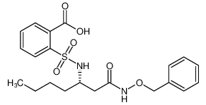 (S)-2-(N-(1-((benzyloxy)amino)-1-oxoheptan-3-yl)sulfamoyl)benzoic acid CAS:688003-49-8 manufacturer & supplier