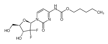 1-[(2R,4R,5R)-3,3-difluoro-4-hydroxy-5-(hydroxymethyl)oxolan-2-yl]-1,2-dihydro-4-(pentyloxycarbonylamino)pyrimidin-2-one CAS:688009-02-1 manufacturer & supplier