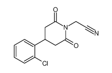 1-Piperidineacetonitrile, 4-(2-chlorophenyl)-2,6-dioxo- CAS:688009-90-7 manufacturer & supplier