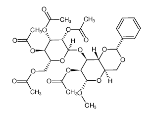 methyl (2,3,4,6-tetra-O-acetyl-α-D-mannopyranosyl)-(1-)3)-2-O-acetyl-4,6-O-benzylidene-α-D-mannopyranoside CAS:688014-91-7 manufacturer & supplier