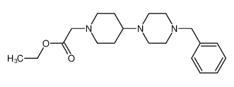 [4-(4-benzyl-piperazin-1-yl)-piperidin-1-yl]-acetic acid ethyl ester CAS:688020-46-4 manufacturer & supplier