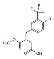 2-[1-(4-chloro-3-trifluoromethyl-phenyl)-meth-(E)-ylidene]-succinic acid 1-methyl ester CAS:688021-40-1 manufacturer & supplier