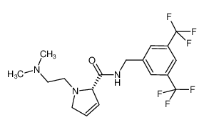 (S)-N-(3,5-bis(trifluoromethyl)benzyl)-1-(2-(dimethylamino)ethyl)-2,5-dihydro-1H-pyrrole-2-carboxamide CAS:688024-75-1 manufacturer & supplier