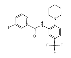 3-iodo-N-(2-(piperidin-1-yl)-5-(trifluoromethyl)phenyl)benzamide CAS:688033-18-3 manufacturer & supplier