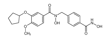 3-(cyclopentyloxy)-N-hydroxy-N-(4-(hydroxycarbamoyl)benzyl)-4-methoxybenzamide CAS:688035-56-5 manufacturer & supplier