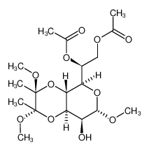 (2'S,3'S)-methyl 6,7-di-O-acetyl-3,4-O-(2',3'-dimethoxybutane-2',3'-diyl)-L-glycero-α-D-manno-heptopyranoside CAS:688044-77-1 manufacturer & supplier