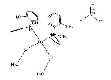 (MeOH)2Rh(methylphenyl-o-tolylphosphine)2 tetrafluoroborate CAS:68811-71-2 manufacturer & supplier