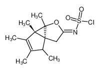 ((3aR,3bS,6aR)-3a,3b,4,5,6-pentamethyl-3a,3b-dihydro-6H-cyclopenta[2,3]cyclopropa[1,2-b]furan-2(1H)-ylidene)sulfamoyl chloride CAS:68813-30-9 manufacturer & supplier