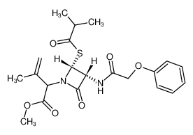 2-[(2R,3R)-2-Isobutyrylsulfanyl-4-oxo-3-(2-phenoxy-acetylamino)-azetidin-1-yl]-3-methyl-but-3-enoic acid methyl ester CAS:68817-49-2 manufacturer & supplier