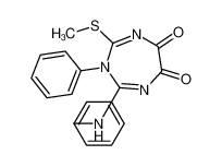 2-anilino-4-methylsulfanyl-3-phenyl-1,3,5-triazepine-6,7-dione CAS:68822-95-7 manufacturer & supplier