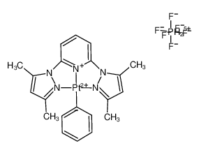 [Pt(2,6-bis(3,5-dimethyl-N-pyrazol)pyridine)(Ph)]PF6 CAS:688312-55-2 manufacturer & supplier