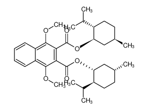 bis((1R,2S,5R)-2-isopropyl-5-methylcyclohexyl) 1,4-dimethoxynaphthalene-2,3-dicarboxylate CAS:688316-50-9 manufacturer & supplier