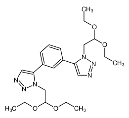 1H-1,2,3-Triazole, 5,5'-(1,3-phenylene)bis[1-(2,2-diethoxyethyl)- CAS:688317-75-1 manufacturer & supplier