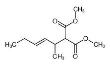 Propanedioic acid, [(2E)-1-methyl-2-pentenyl]-, dimethyl ester CAS:688318-07-2 manufacturer & supplier