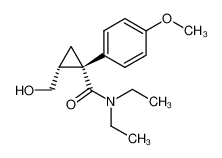 (1S,2R)-N,N-diethyl-2-(hydroxymethyl)-1-(4-methoxyphenyl)cyclopropane-1-carboxamide CAS:688320-06-1 manufacturer & supplier