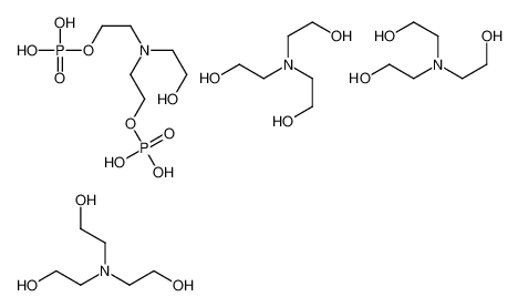 2-[bis(2-hydroxyethyl)amino]ethanol,2-[2-hydroxyethyl(2-phosphonooxyethyl)amino]ethyl dihydrogen phosphate CAS:68833-91-0 manufacturer & supplier