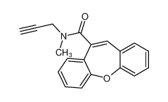 Dibenz[b,f]oxepin-10-carboxamide, N-methyl-N-2-propynyl- CAS:688348-14-3 manufacturer & supplier