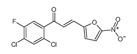 (E)-1-(2,4-dichloro-5-fluorophenyl)-3-(5-nitrofuran-2-yl)prop-2-en-1-one CAS:688362-98-3 manufacturer & supplier