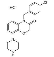 4-(4-chloro-benzyl)-8-piperazin-1-yl-4H-benzo[1,4]oxazin-3-one hydrochloride salt CAS:688363-09-9 manufacturer & supplier