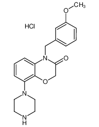 4-(3-methoxy-benzyl)-8-piperazin-1-yl-4H-benzo[1,4]oxazin-3-one, hydrochloride salt CAS:688363-27-1 manufacturer & supplier