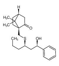 (1R,3R)-3-[(1S,4R)-2-oxobornane-10-sulfenyl]-1-phenyl-1-hexanol CAS:688364-91-2 manufacturer & supplier