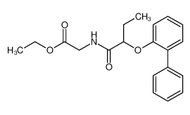 [2-(Biphenyl-2-yloxy)-butyrylamino]-acetic acid ethyl ester CAS:6884-34-0 manufacturer & supplier