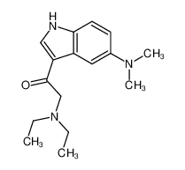 2-(diethylamino)-1-[5-(dimethylamino)-1H-indol-3-yl]ethanone CAS:6884-82-8 manufacturer & supplier