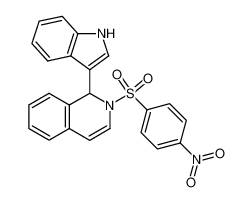 1-indol-3-yl-2-(4-nitro-benzenesulfonyl)-1,2-dihydro-isoquinoline CAS:68840-36-8 manufacturer & supplier