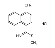 methyl 4-methylnaphthalene-1-carbimidothioate hydrochloride CAS:68845-70-5 manufacturer & supplier