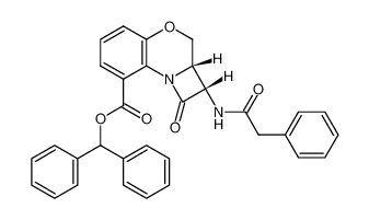 1-oxo-2t-(2-phenyl-acetylamino)-(2ar)-1,2,2a,3-tetrahydro-azeto[1,2-d]benzo[b][1,4]oxazine-8-carboxylic acid benzhydryl ester CAS:68847-88-1 manufacturer & supplier