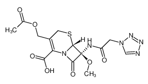 7-methoxy-7-(2-(1H-tetrazol-1-yl)acetamido)cephalosporanic acid CAS:68853-96-3 manufacturer & supplier