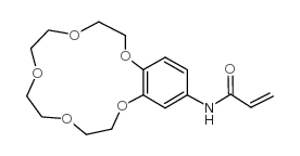 N-(2,5,8,11,14-pentaoxabicyclo[13.4.0]nonadeca-1(15),16,18-trien-17-yl)prop-2-enamide CAS:68865-30-5 manufacturer & supplier