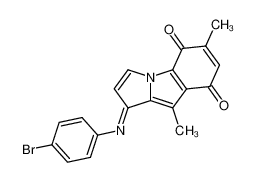 1-[(E)-4-Bromo-phenylimino]-6,9-dimethyl-1H-pyrrolo[1,2-a]indole-5,8-dione CAS:68871-41-0 manufacturer & supplier