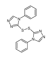 4H-1,2,4-Triazole, 3,3'-dithiobis[4-phenyl- CAS:688744-36-7 manufacturer & supplier