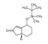 rel-(4R,7aR)-4-((tert-butyldimethylsilyl)oxy)-1,4,5,6,7,7a-hexahydro-2H-inden-2-one CAS:688765-43-7 manufacturer & supplier