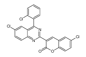 6-chloro-3-(6-chloro-4-(2-chlorophenyl)quinazolin-2-yl)-2H-chromen-2-one CAS:688767-30-8 manufacturer & supplier